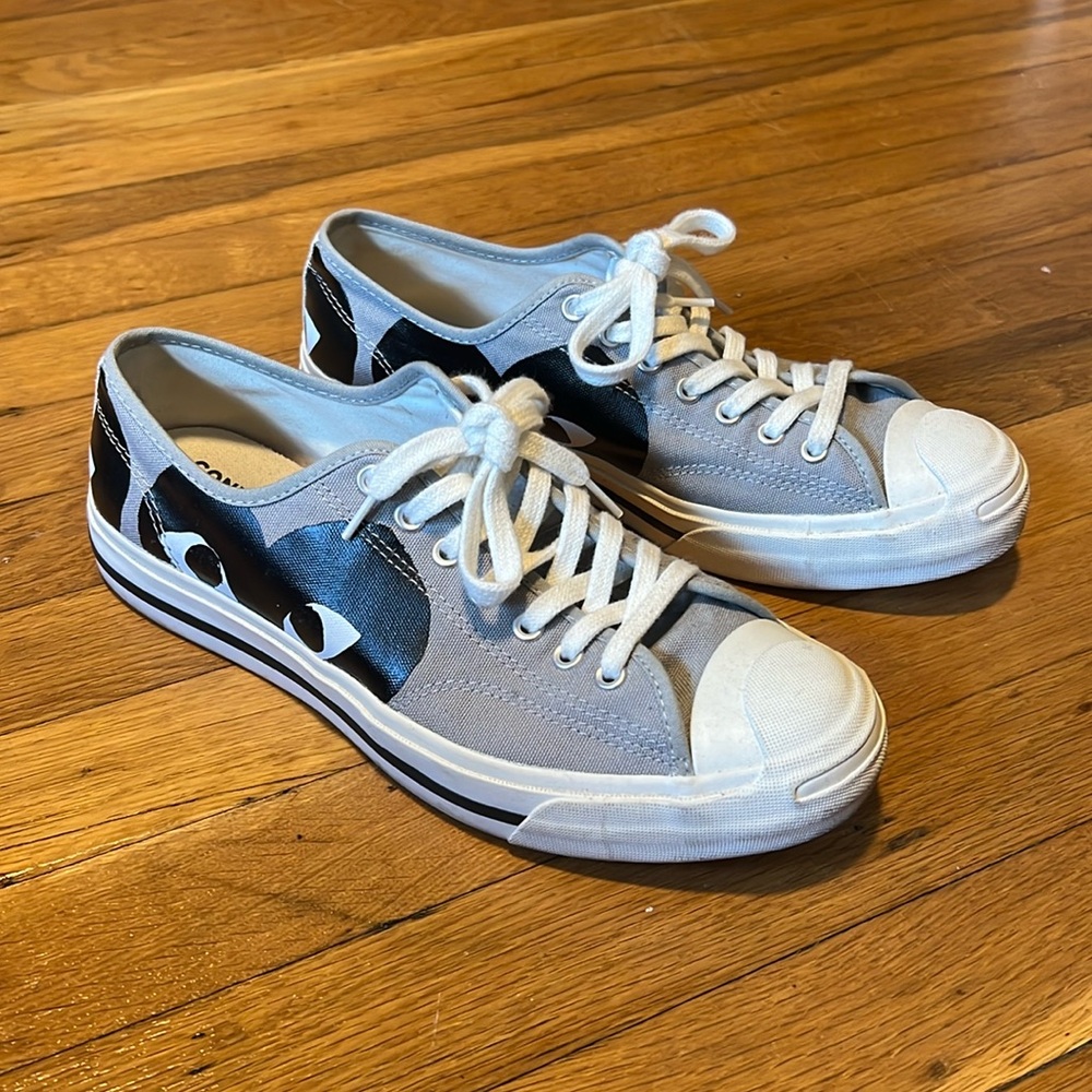 Converse Comme des Garçons PLAY x Jack Purcell 'Drizzle Black'